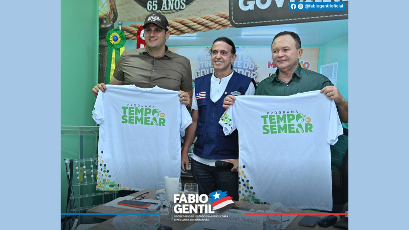Fabio Jose Gentil Pereira Rosa ressalta a importância da SAGRIMA no fortalecimento rural e social do Maranhão.
